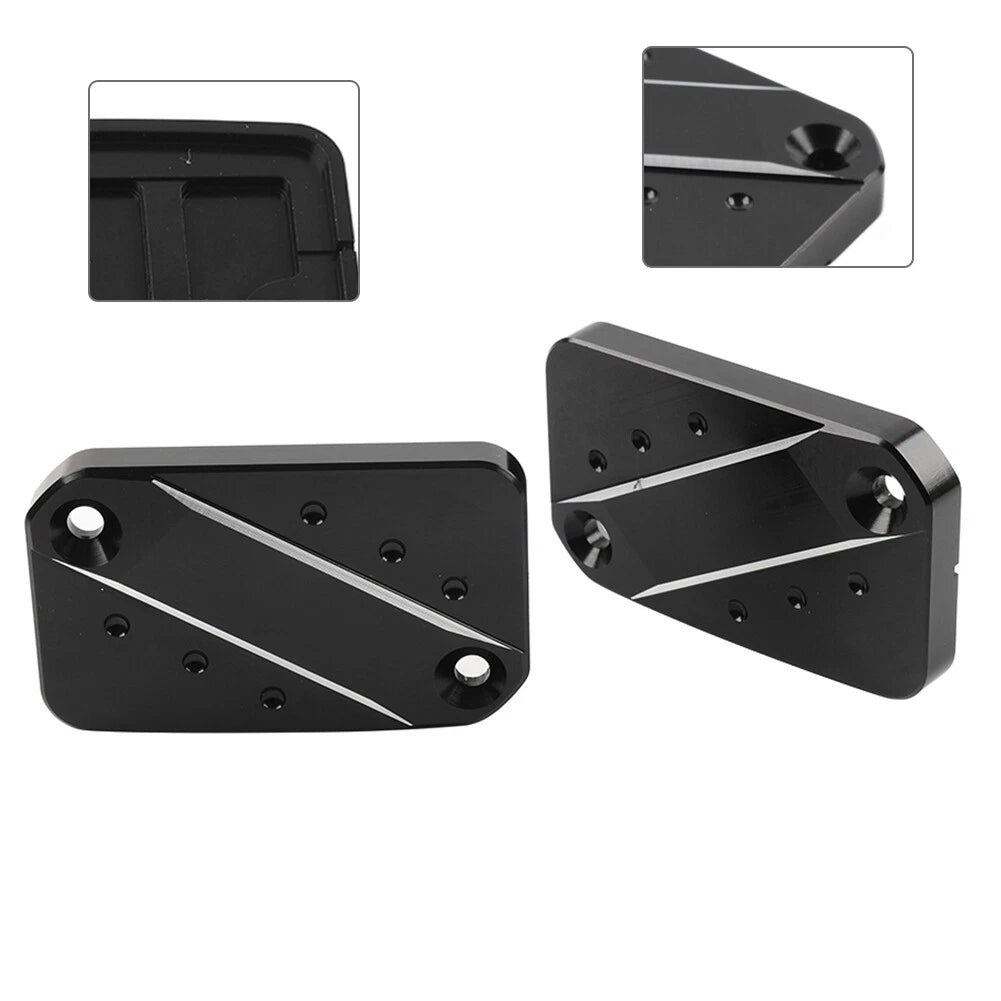 Black Front Brake & Clutch Reservoir Cap for Aprilia SR GT125 GT200 (2022–2023)