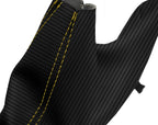 E Brake Boot Cover for BMW F30 F31 F32 F33 F34 F35 (2014–2019) Carbon Fiber Yellow Stitch