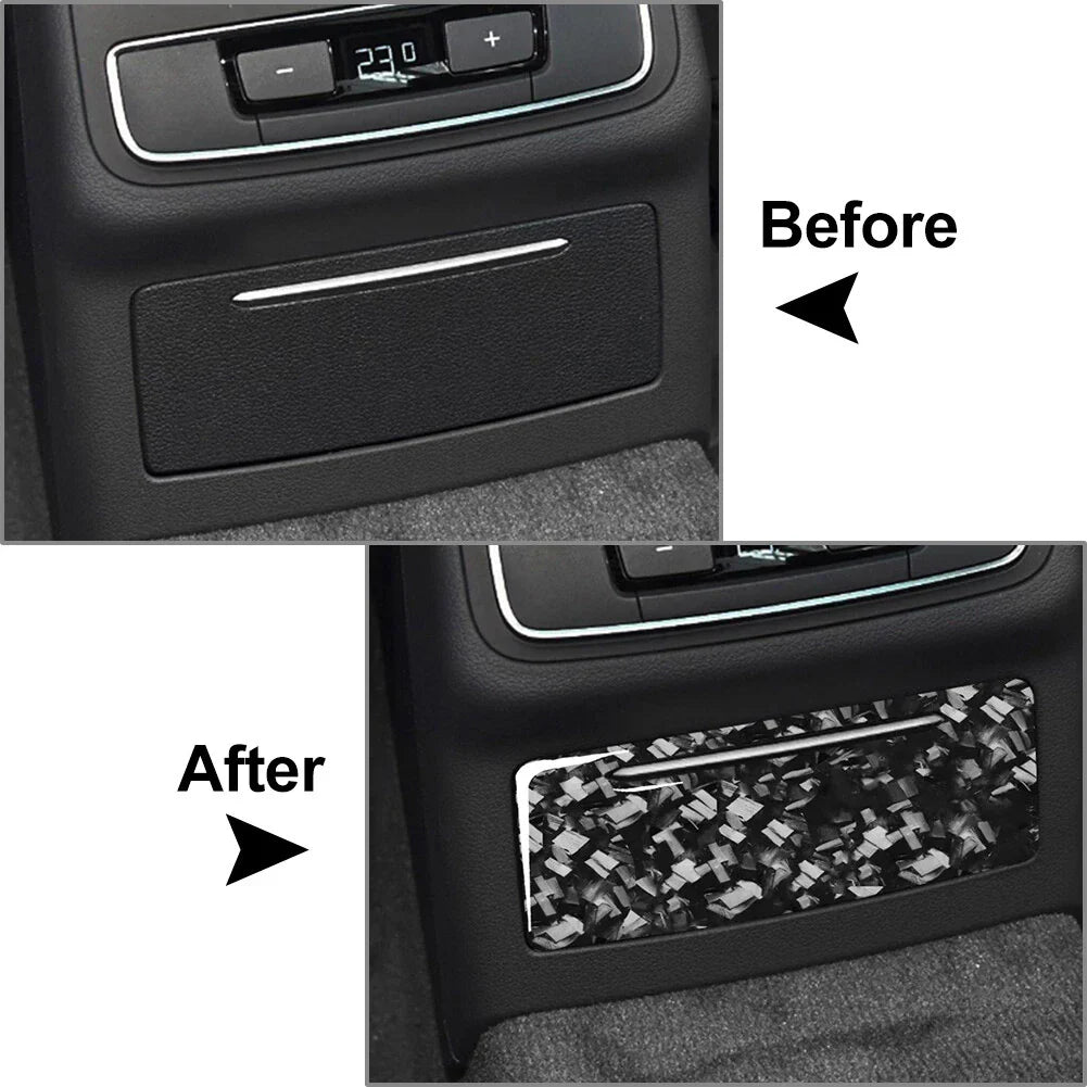 Rear Cigarette Lighter Panel Cover Trim for Audi A4 A5 (2016-2023)