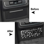 Rear Cigarette Lighter Panel Cover Trim for Audi A4 A5 (2016-2023)