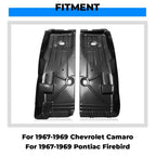 Pair Front Floor Pan Rust Repair for Camaro Firebird (1967–1969)