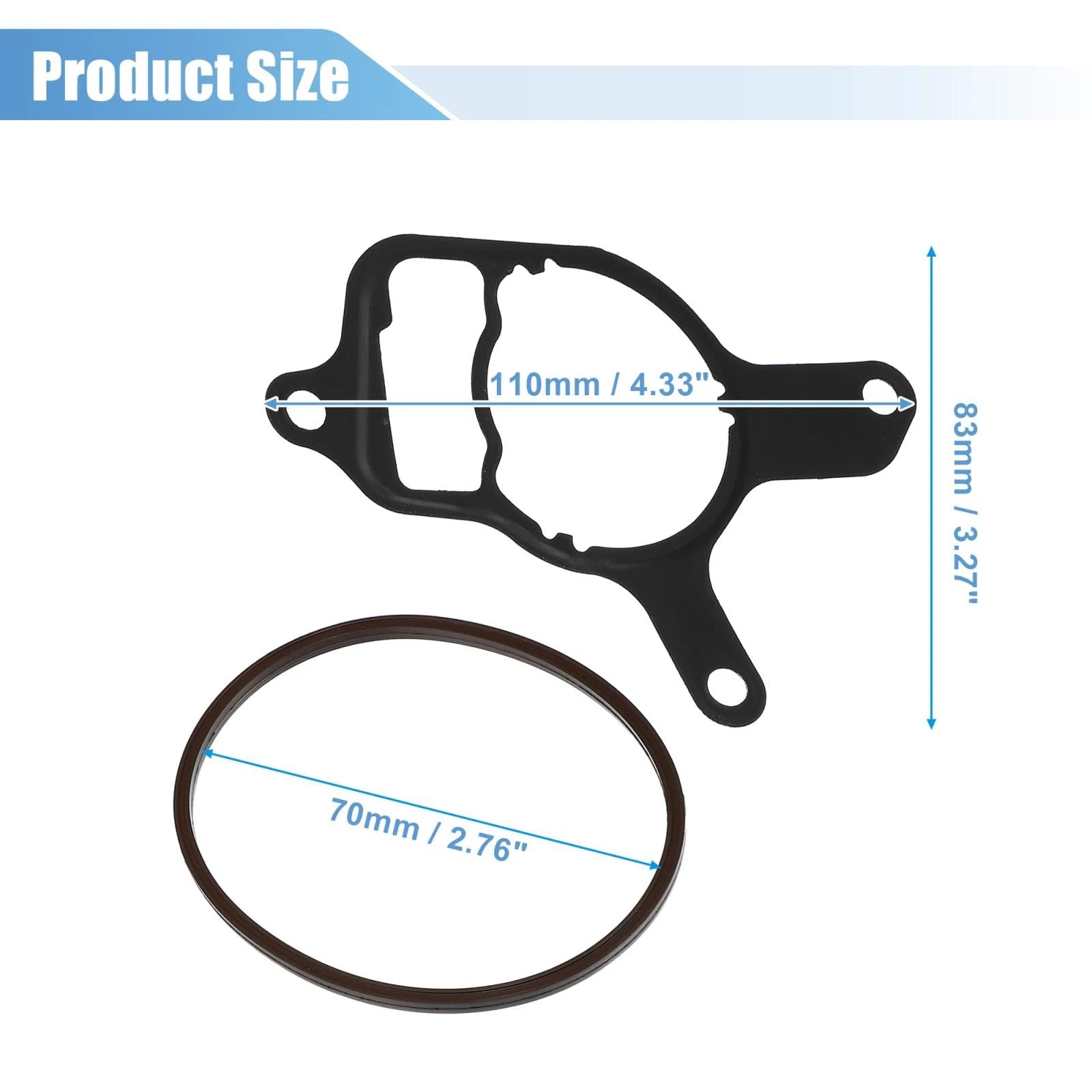 2.5L Vacuum Pump Rebuild Seal Kit for Audi VW 