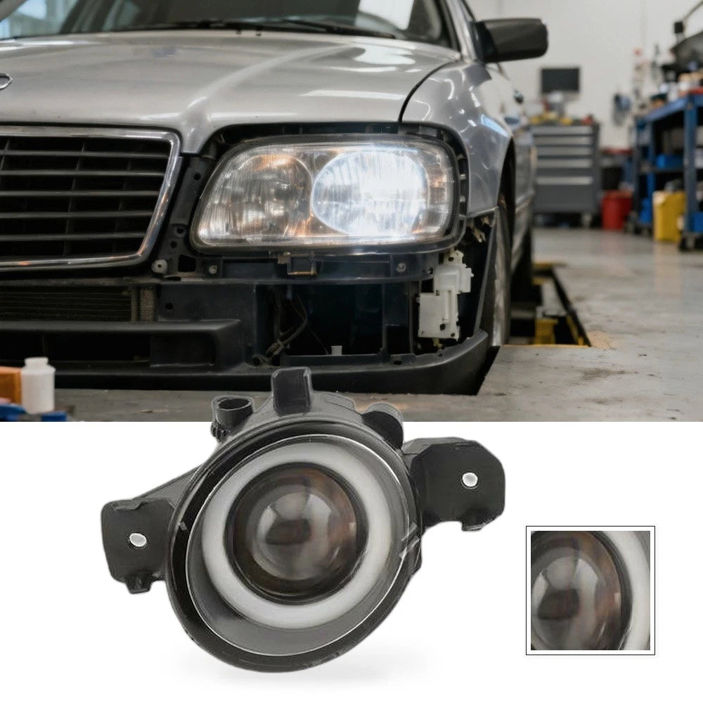 LED Fog Light Angel Eye Lens for Nissan