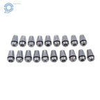19 Pack ER16 Spring Collet Set for CNC Milling Lathe Engraving Machine
