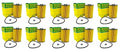 Set of 10 Oil Filters HU 7020 for Audi A3, VW Beetle, Golf, Jetta (2000–2023)