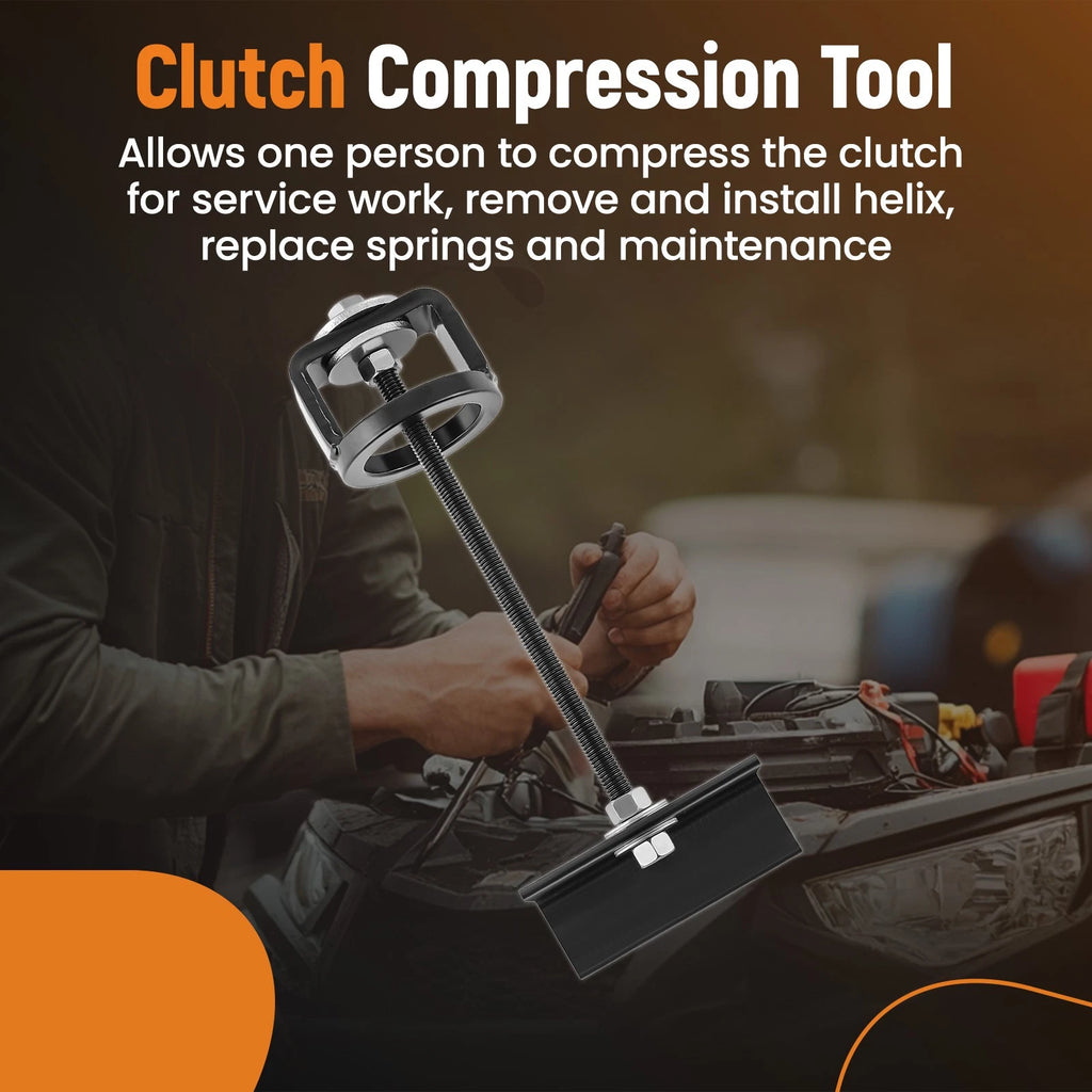 Primary & Secondary Clutch Service Tool Set for Polaris RZR 1000 (2014–2018)