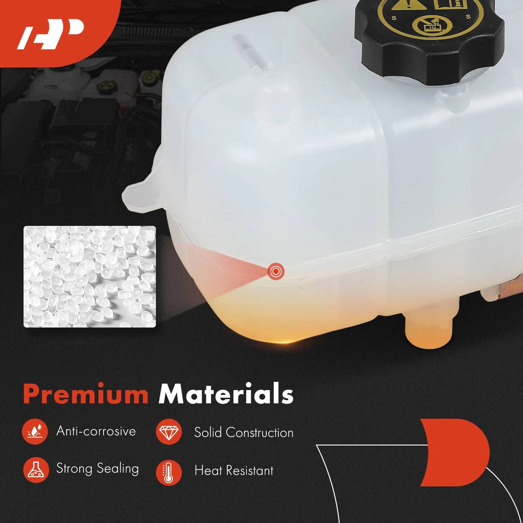 Coolant Reservoir Expansion Tank with Cap for Jeep Wrangler (2018–2024)