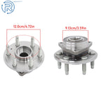 Set of 4 Wheel Hub Bearings for Cadillac SRX (2010–2016) & Saab 9-4X (2011)