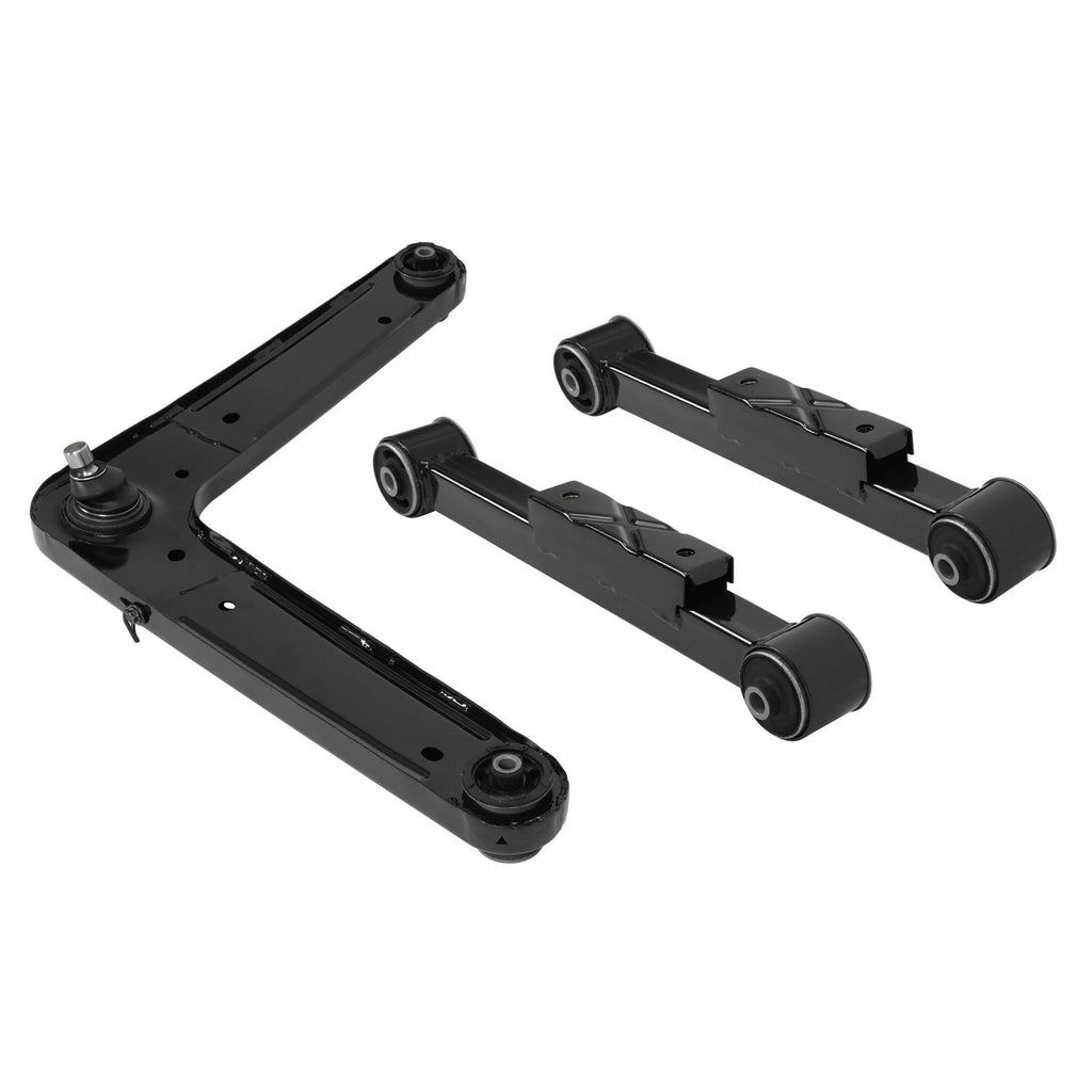 3Pcs Rear Upper Lower Control Arm Kit for Jeep Liberty (2004–2007)