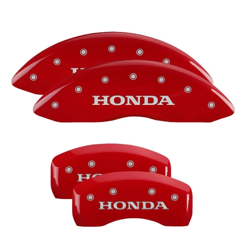 Brake Caliper Covers Red Front Pair for 2006–2011 Honda Ridgeline Special