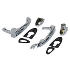 Silver ABS External Door Handle for Lancia Ypsilon (2003–2011)