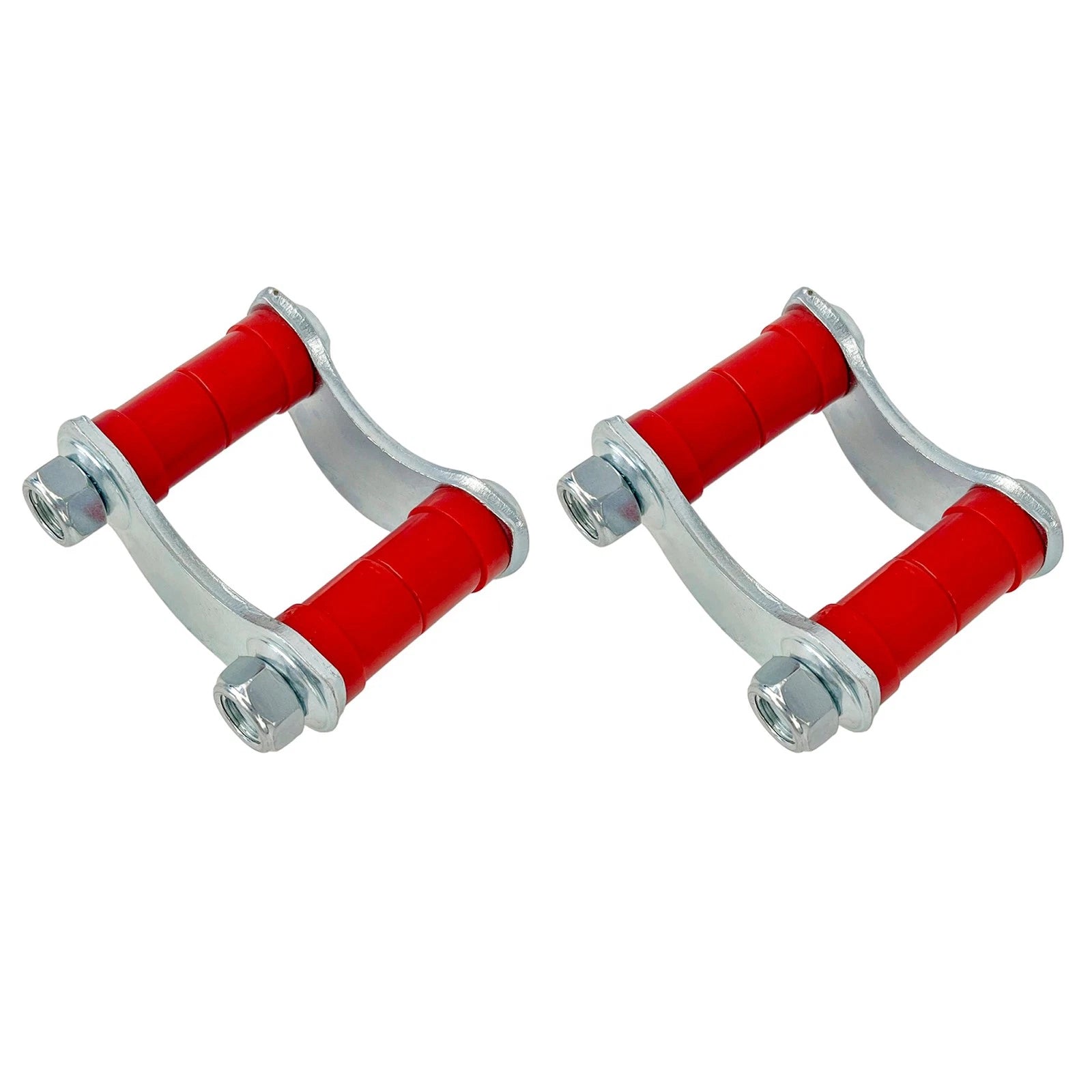 2X Rear Leaf Spring Polyurethane Shackle for Chevrolet Bel Air 150 210 (1955)
