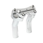 4" Tall Pullback Handlebar Riser 1" Clamp for Harley Tour