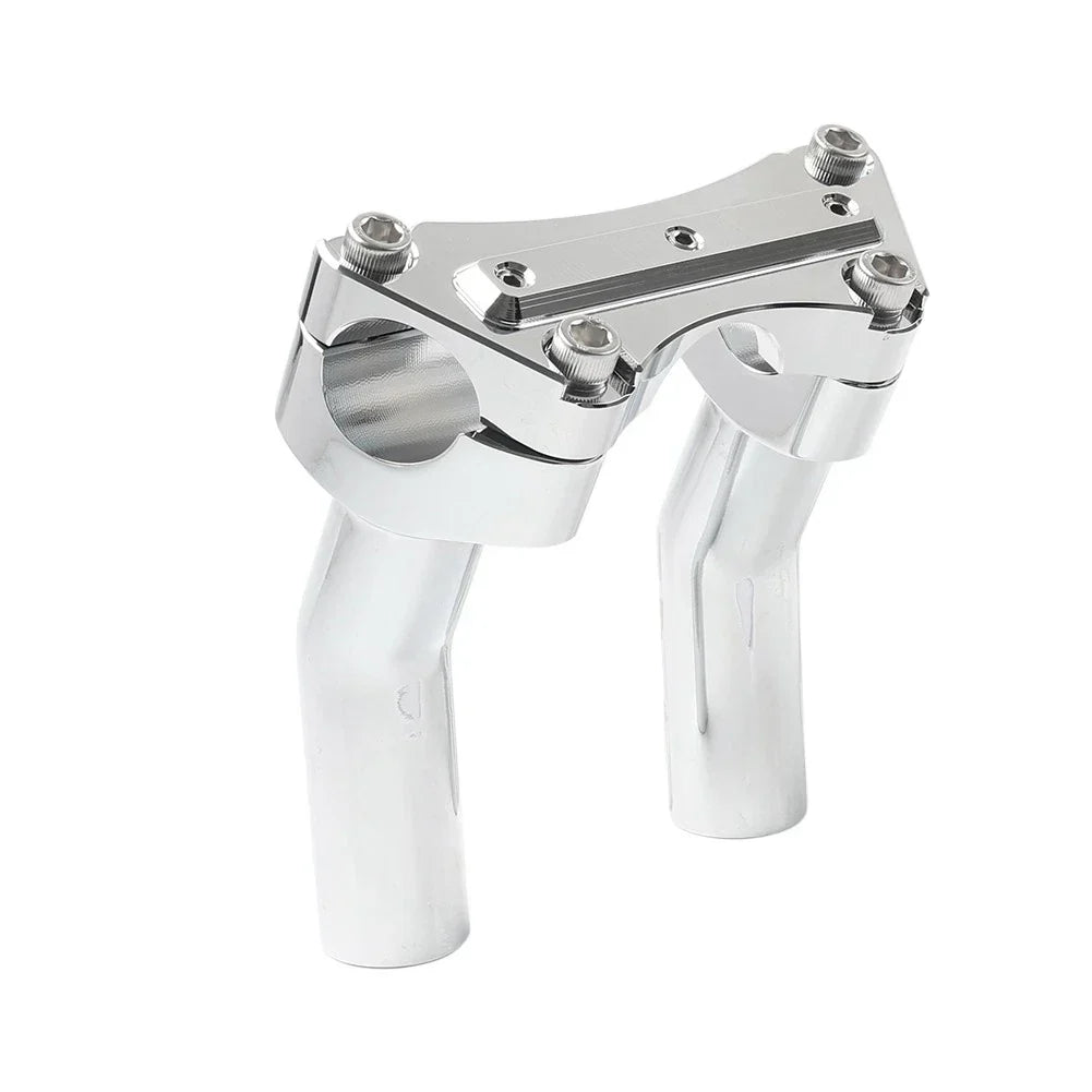 4" Tall Pullback Handlebar Riser 1" Clamp for Harley Tour