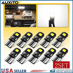 Set of 20 LED Interior Dome License Light Bulbs for Various Models (YYYY–YYYY)