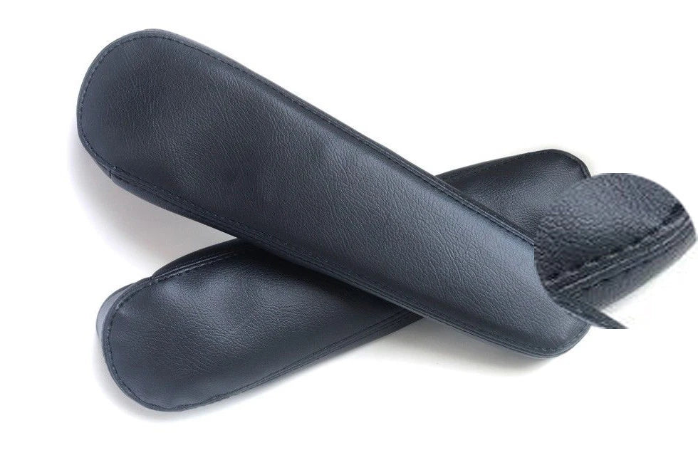 Leather Synthetic Armrest Cover for Honda Odyssey (2011–2017) Black