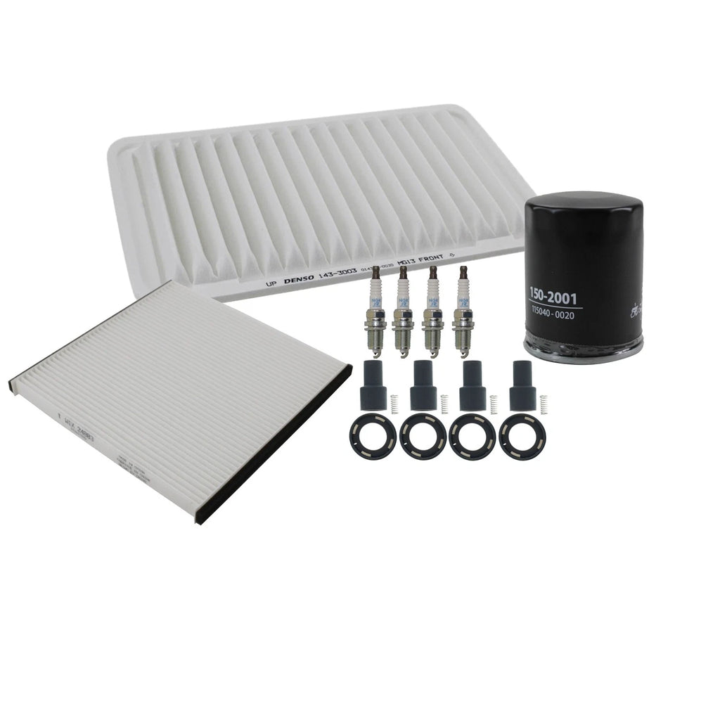 Denso Tune Up Kit & NGK 4 Spark Plugs for Toyota Camry Solara (2000–2006)