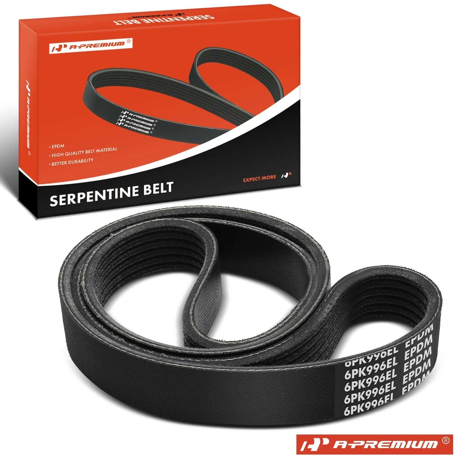 Stretch Fit Serpentine Belt for Ford Escape (2017–2019)