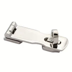 Stainless Steel 316 Marine Swivel Safety Hasp for Door Security (3 Inch)