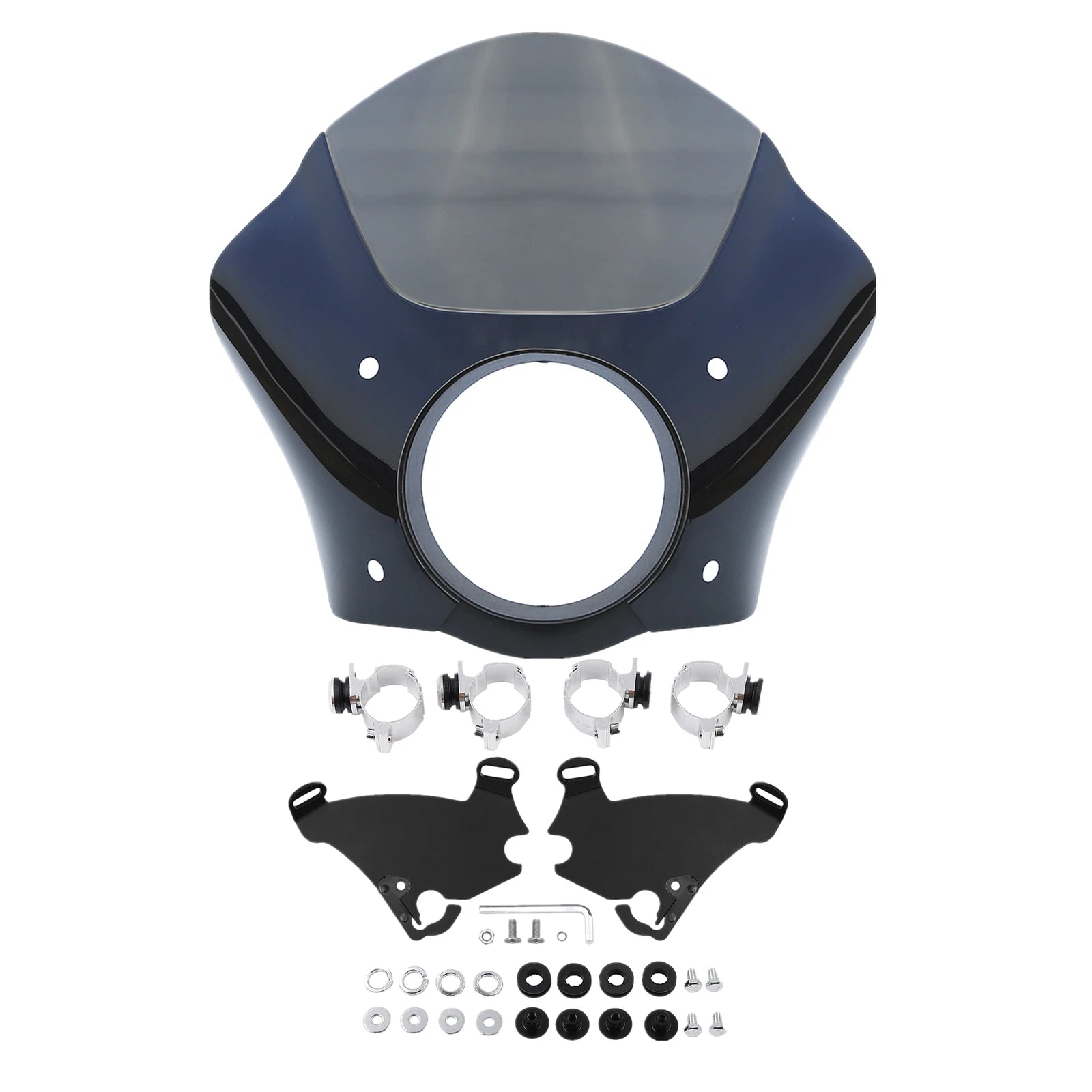 Gauntlet Headlight Fairing Windscreen for Harley Sportster XL 1200 883 (1988–2022)