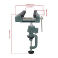 3" Work Bench Clamp for Universal Use (360° Swivel Rotating)