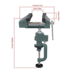 3" Work Bench Clamp for Universal Use (360° Swivel Rotating)