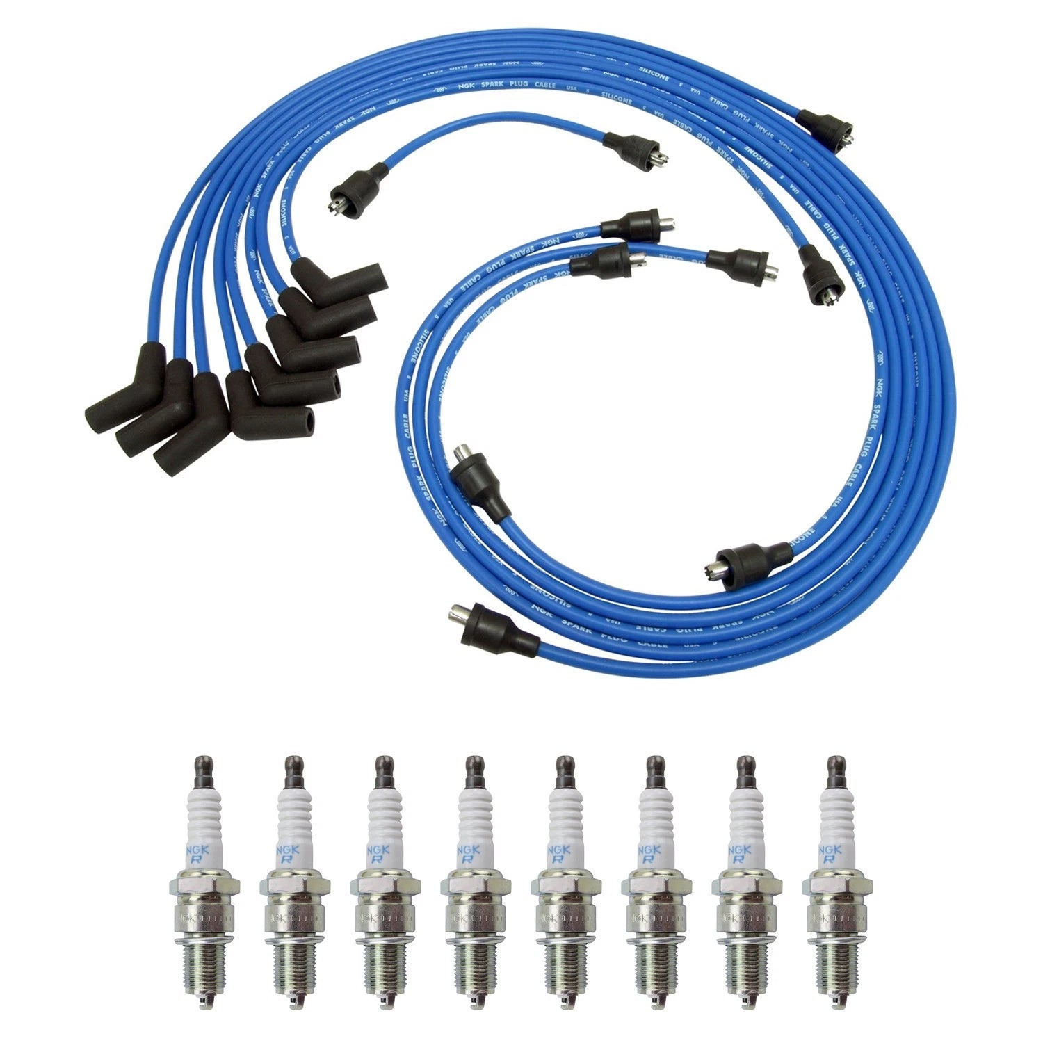 NGK 7mm Wire Set for Belvedere Charger Road Runner V8 (1964–1974)