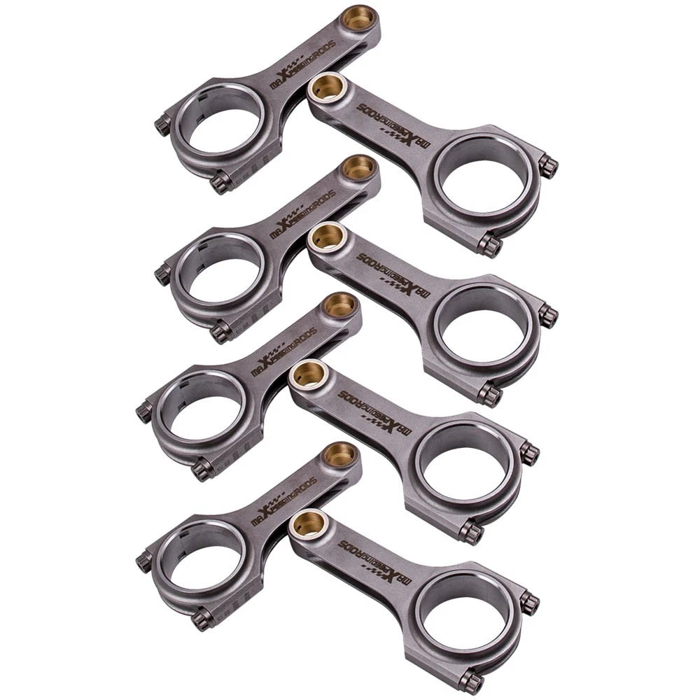 H-Beam Connecting Rod Set ARP8740 for Chevy Small Block SBC 6.125" 2.100" .927"
