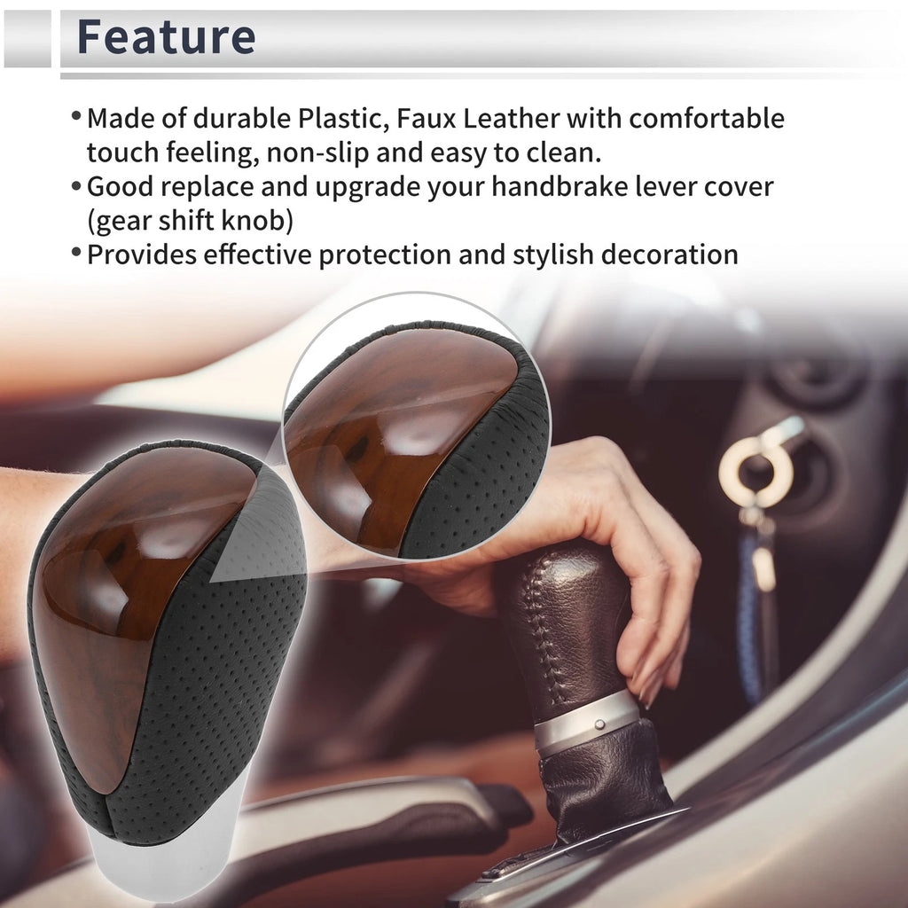 Automatic Gear Shift Knob for Toyota Alphard 200 Series (2011–2014) Faux Leather