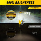Set of 2 LED Headlight Bulbs for D4S D4R D4C (6500K Bright White)