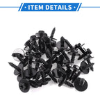 40 Pcs Fender Liner Splash Shield Bumper Cover Screw for Toyota Avalon (1995–2023)