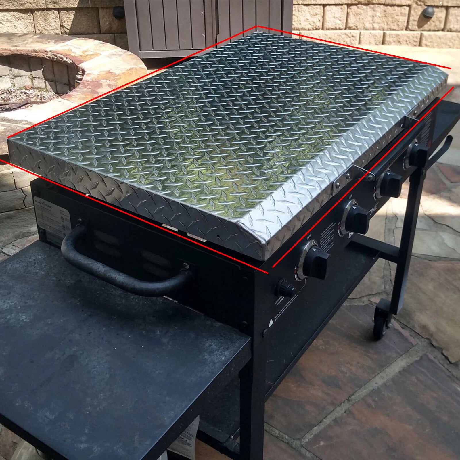 36" Aluminum Griddle Cover Lid for Blackstone Griddles (2016–2023)