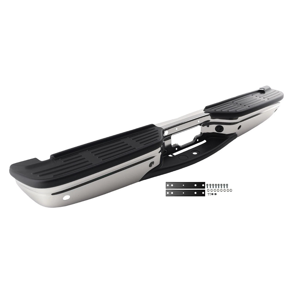 Heavy Duty Chrome Bumper for Ford F-250 F-350 Super Duty (1999–2007) YC3Z17906GA