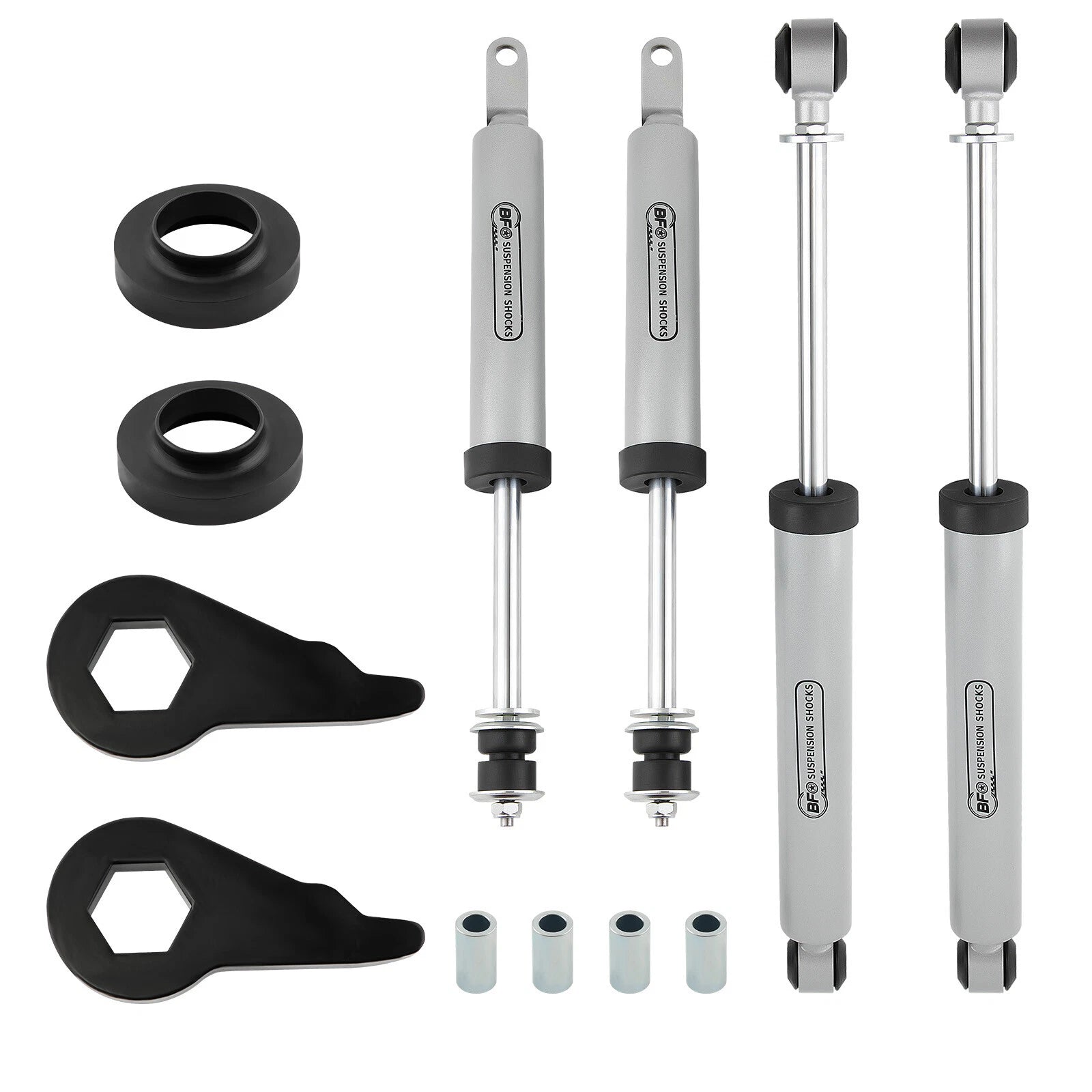 2" Leveling Kit with Shocks for Chevy Avalanche Suburban Tahoe Z71 (2000–2006)