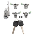 Ignition Switch Set of 4 Door Locks Cylinders with Keys for Honda (2003–2011) 72145-S73-003