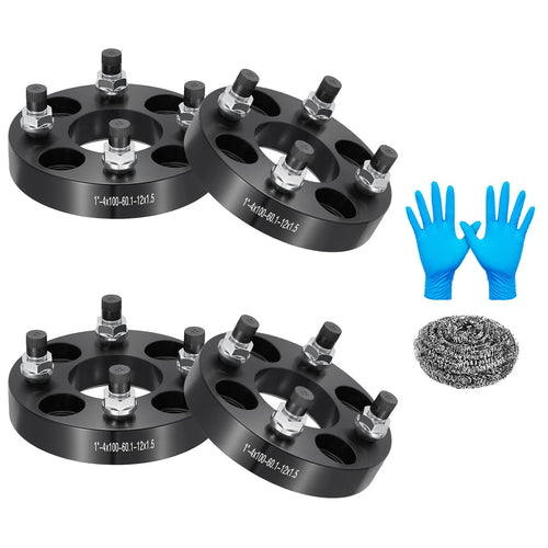 1 Inch Thick Wheel Spacers for Honda Civic Prelude Acura Integra (1990–2001)