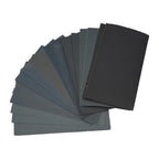 15 Pieces Wet Dry Sandpaper 9x36 Inch 400-3000 Grit for Polishing