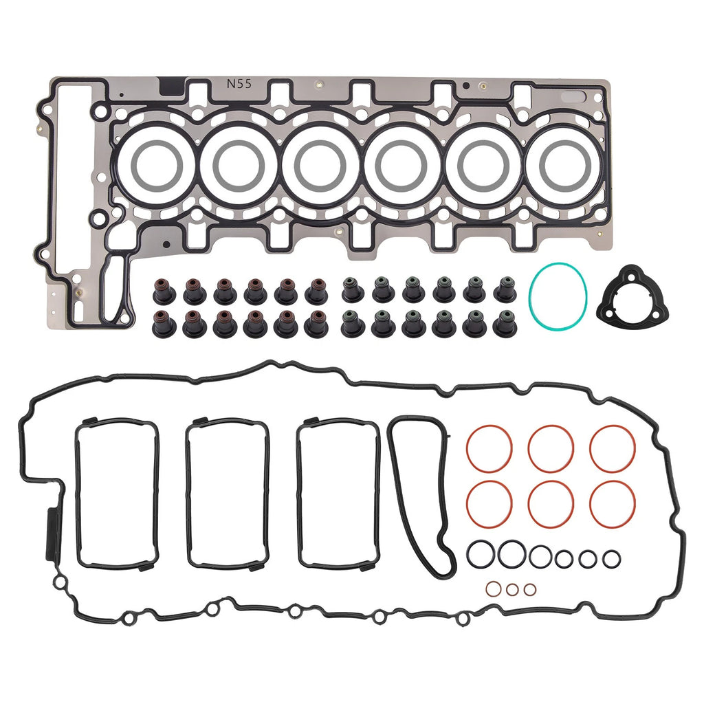 Engine Overhaul Gasket Kit for BMW 335i 535i X5 (2010–2018) N55B30 Turbo