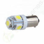 5X T11 BA9S 5SMD LED Interior License Plate Light Bulbs T4W H6W Q65B 363