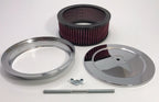 Washable Chrome Air Cleaner Assembly 4 Barrel for Ford Mustang (1965–1968)