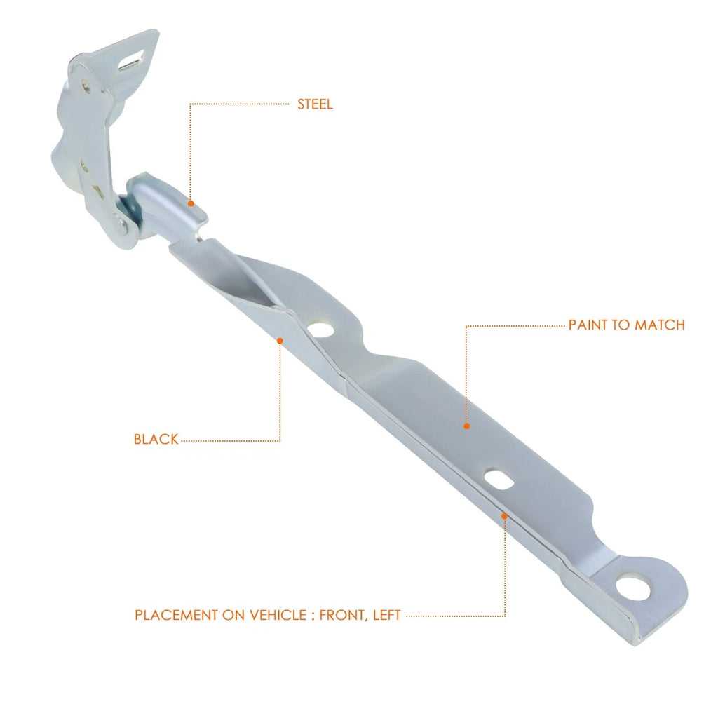Left Driver Side Engine Hood Hinge for Ford F250 F350 Super Duty (2011–2016)