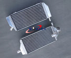 Aluminum Radiator & Hose for YAMAHA YZ250F YZF250 2014-2016 ( Blue)