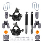 2" Front 5" Rear Lowering Suspension Kit for Chevy GMC Sierra 1500 2WD (1999–2006)