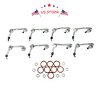 Set of 8 Fuel Injector O-Ring Seals for Ford 6.4L Diesel (2008–2010)