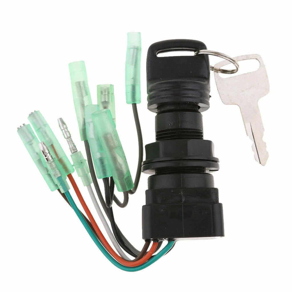 Ignition Key Switch for Suzuki Outboard (37110-92E01, 37110-99E00)
