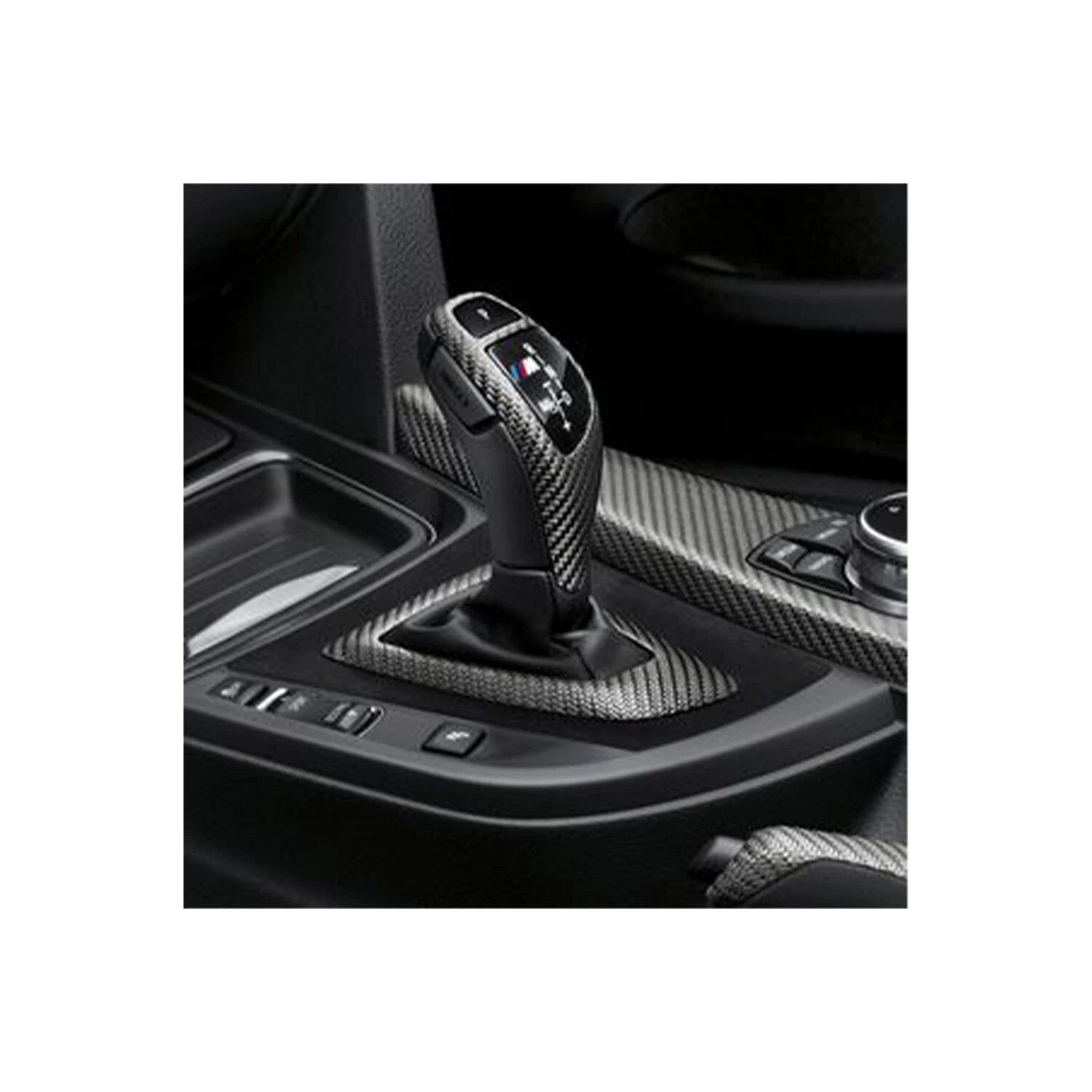 Automatic Transmission Shift Lever Knob Trim Cover for BMW 228i (2014–2021)