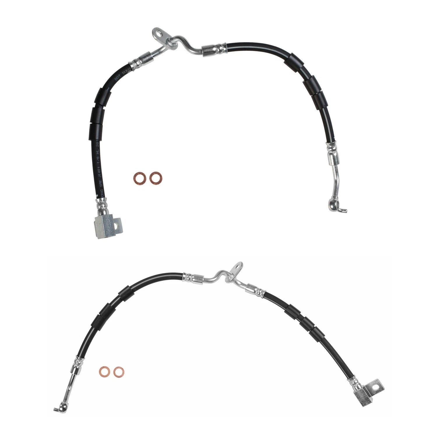 Sunsong Brake Hydraulic Hose Kit for Ford Fusion, Mercury Milan, MKZ, Mazda 6 (2006–2012)