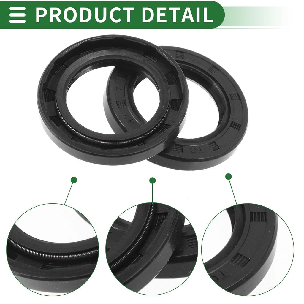 Set of 5 Oil Seal Rotary Shaft Seal NBR Rubber 30x47x7mm