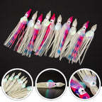 Squid Lure Set of 3 (5/6/10cm) Luminous Fishing Jig Tackle Accessories