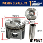 V3300 overhaul rebuild kit for Kubota V3300-DI-T Bobcat S220 S250 T225